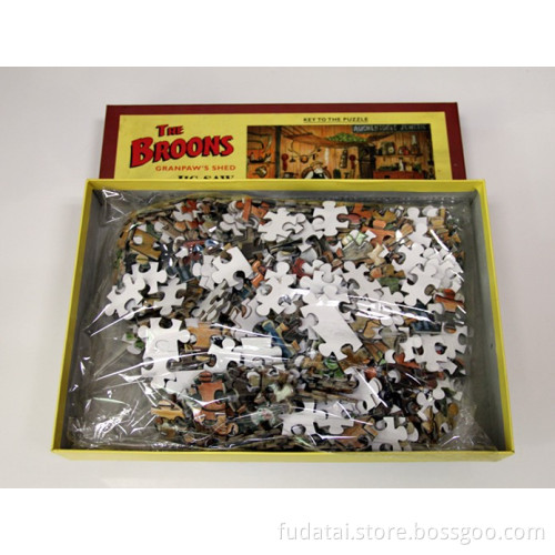 FDT Customized Printing puzzle with box